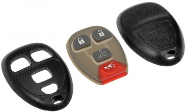 Replacement case and keypad for OEM remote control